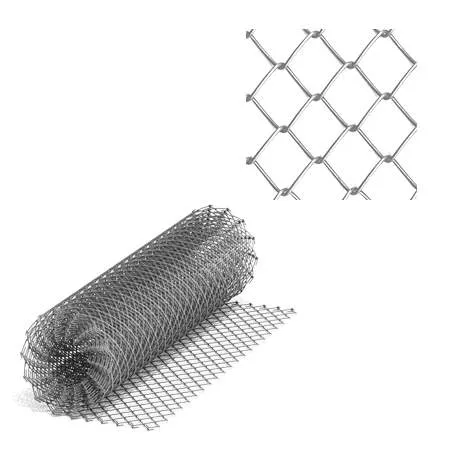 Сетка стальная плетёная одинарная "Рабица" с цинковым покрытием ГОСТ 5336-80, Диаметр проволоки -  3 мм. Размер ячейки 25х25 - фото компании akkhld.kz
